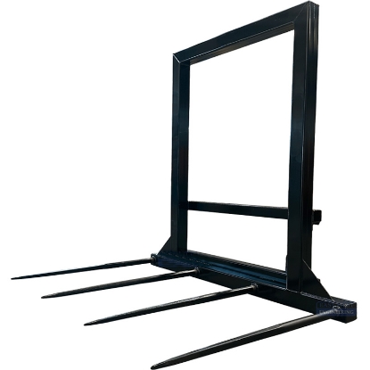 Picture of Bale Spear Attachment with Burder Hitch Large
